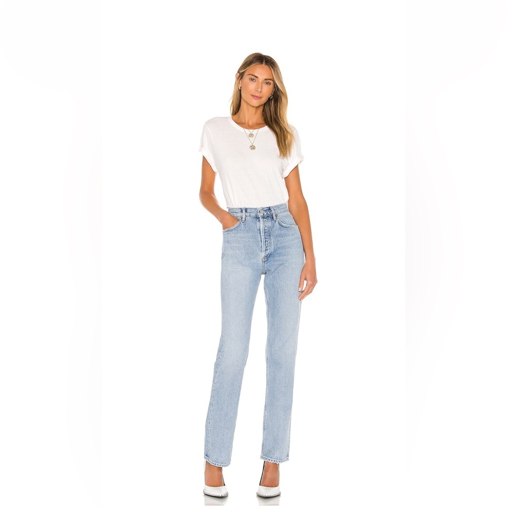 AGOLDE LANA STRAIGHT JEANS